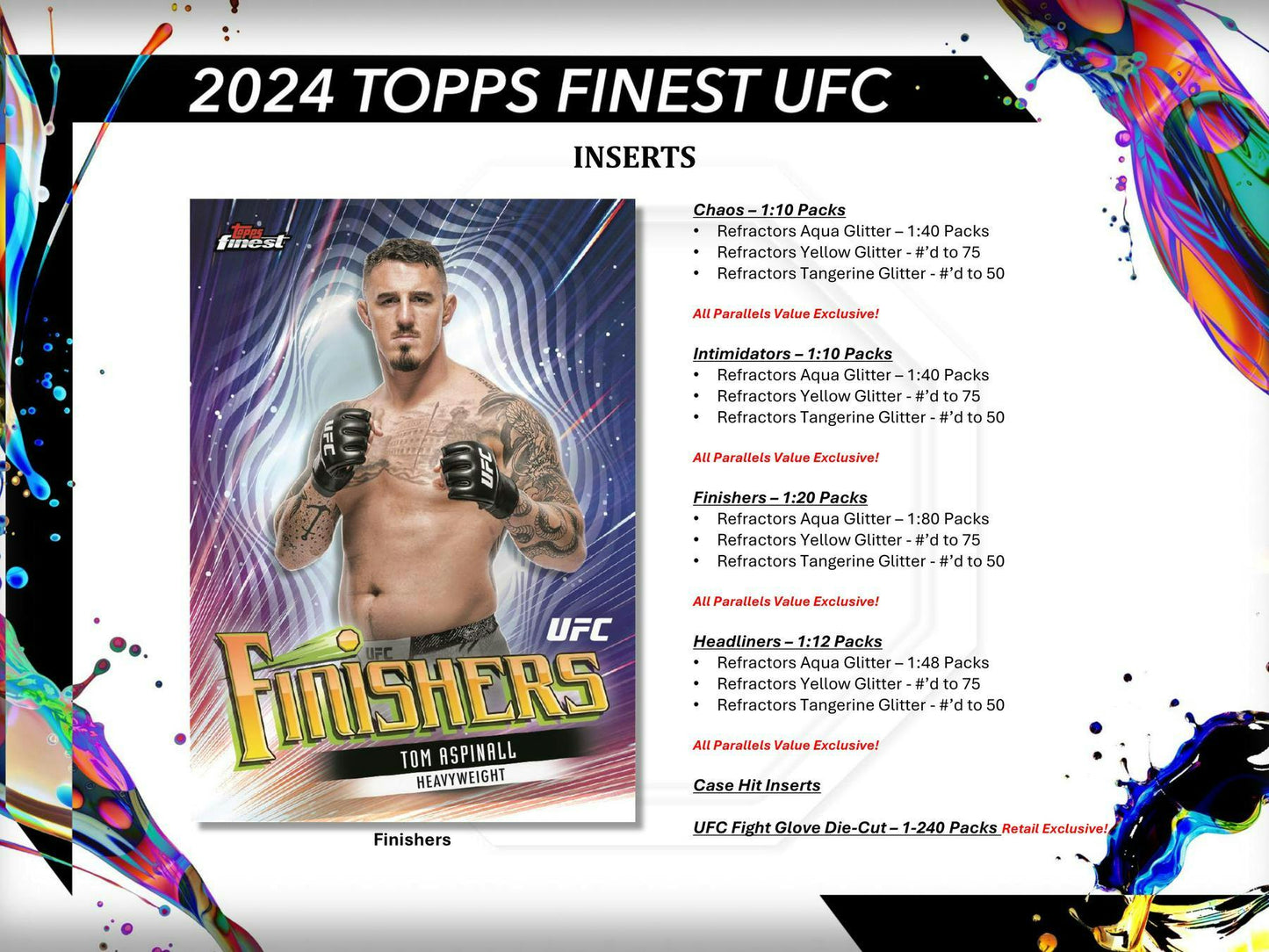 2024 Topps UFC Finest Blaster Box - gallery image 4
