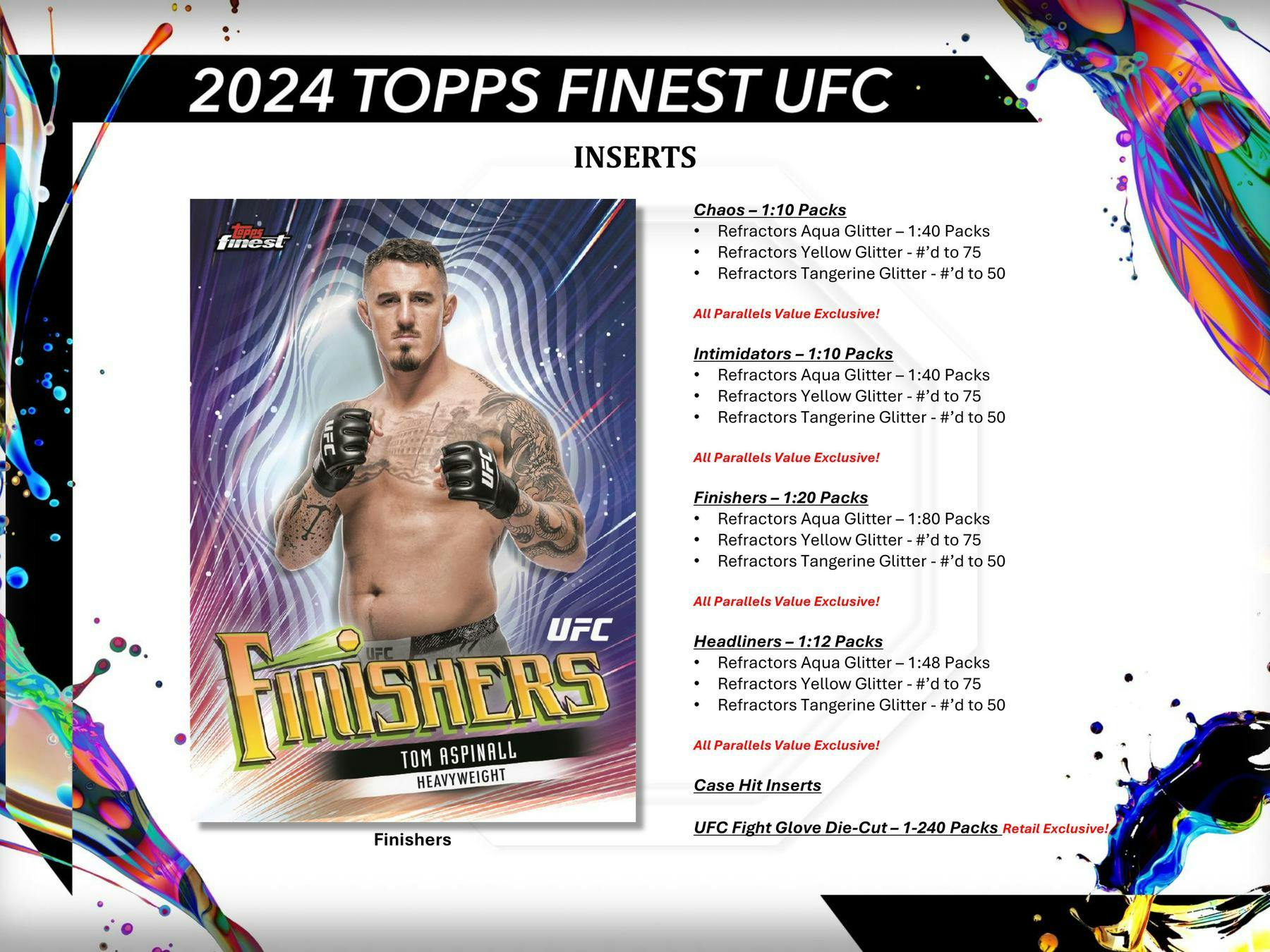 2024 Topps UFC Finest Blaster Box - gallery image 4