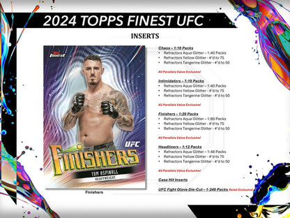 2024 Topps UFC Finest Blaster Box - gallery image 4