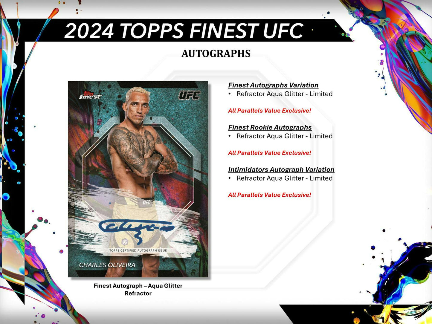 2024 Topps UFC Finest Blaster Box - gallery image 5