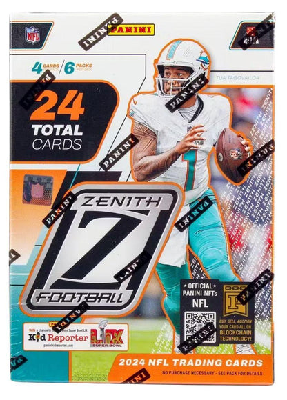 2024 Panini Zenith NFL Football Blaster Box